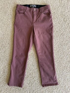 Wit & Wisdom Everyday Slim Straight Pants in Dusty Mauve
